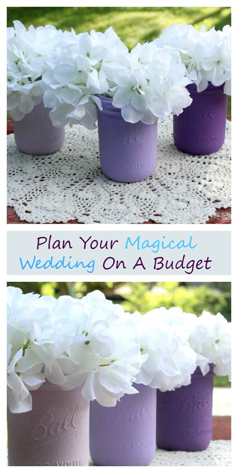 Flowers can eat up a lot of your budget, but there are ways that you can decorate with beautiful blooms without going completely over budget. 7 Ways To Plan A Magical Wedding On A Budget