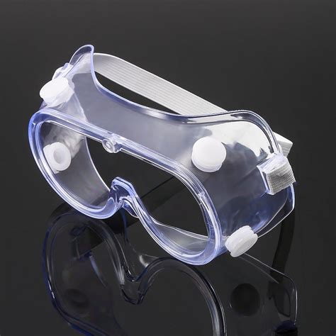 Disposable Anti Fog Splash Chemical Eye Protective Medical Safety Goggles Over Glasses For