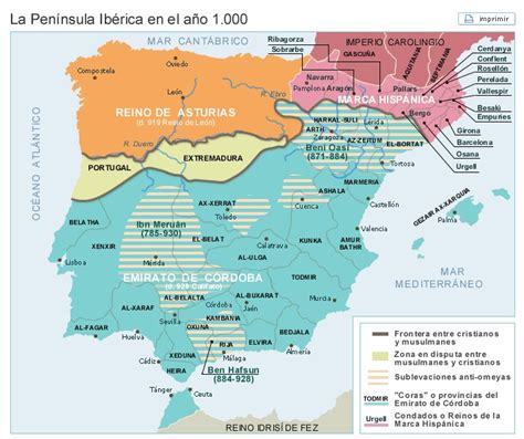 Geofactualidades Península Ibérica Ano 1000