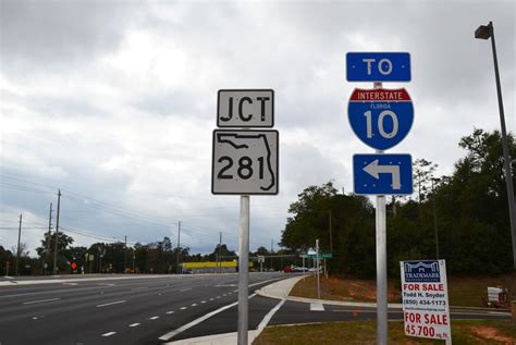 Florida Interstate 10 And State Highway 281 Aaroads Shield Gallery