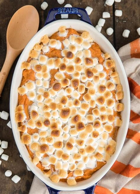 Classic Thanksgiving Sweet Potato Casserole Easy Sweet And Delicious
