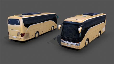 Setra S Hd Bus Touristique Mod Le D Obj Max Free D