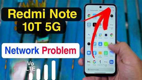 How To Fix Redmi Note T G Network Problem Redmi Note T G Sim Not Working Youtube