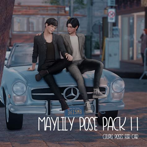 Sims 4 Maylily Pose Pack 11 Couple Poses For Car X 5 The Sims Game