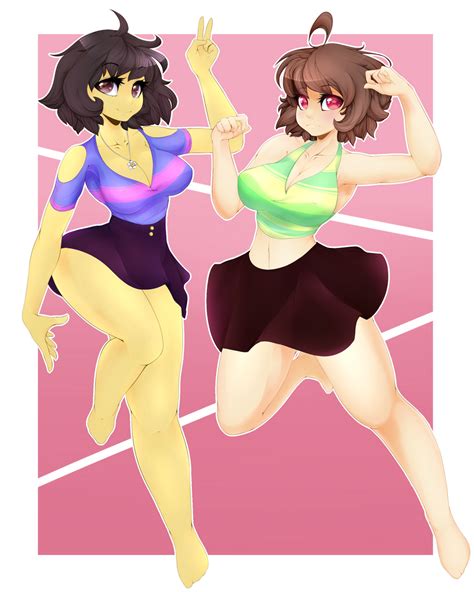 Chara X Frisk By Ayloulou On Deviantart