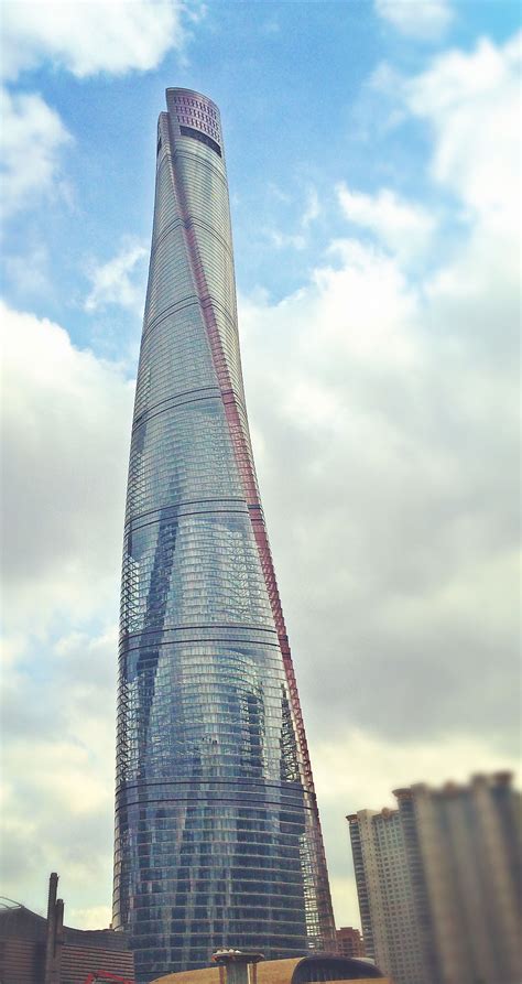 Worlds Second Tallest Building Twists Upward In Shanghai