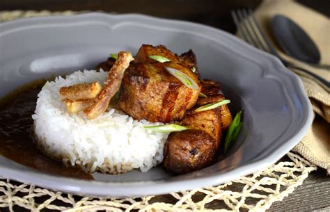 Pork Belly Adobo Recipe Best Served With A Lot Of White Rice