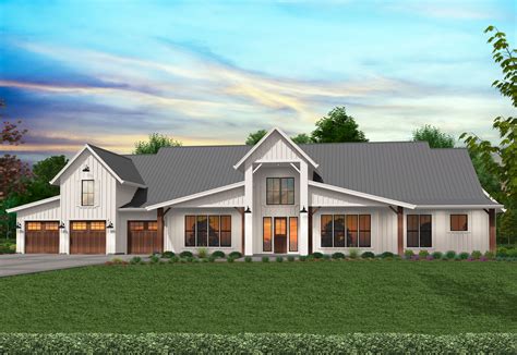 Texas Strong House Plan Modern Rustic Barn House By Mark Stewart