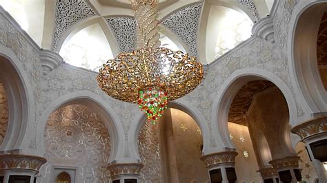 The complex geometry of islamic design introduction to mosque architecture common types of mosque architecture early period browse this content arts of the islamic world: Sheikh Zayed Grand Mosque INSIDE HD1080p - YouTube