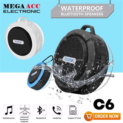 Jual C6 Outdoor Sports Car Portable Waterproof Shockproof Wireless