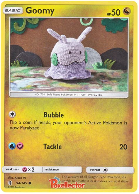 Some pokemon cards have broken the game and ran formats. Goomy - Guardians Rising #94 Pokemon Card