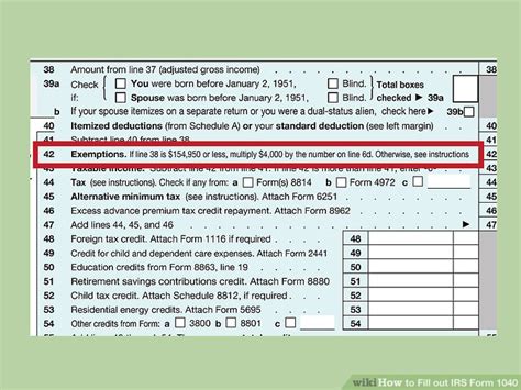 How To Fill Out Irs Form 1040 With Pictures Wikihow