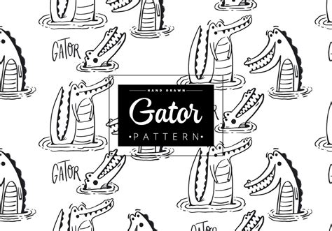 Free Gator Pattern 128753 Vector Art At Vecteezy