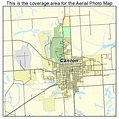 Aerial Photography Map of Canton, IL Illinois