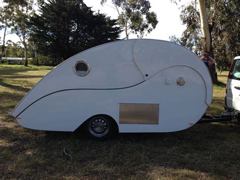 Walk In Expandable Homemade Teardrop Camper Trailer At Boyd Town Nsw