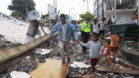Close To The Horrific Earthquake In Ecuador That Killed 246 People