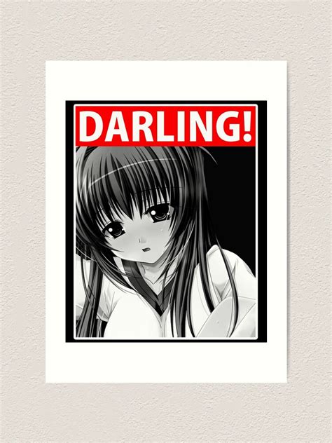 Anzu Shirakawa Anejiru The Animation Darling Anime Hentai Art T For Fans Art Print By