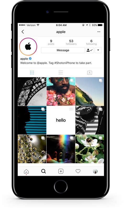 Download Instagram Launch Grid Campaign Apple Shot On Iphone Instagram Full Size Png Image