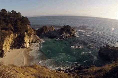 Forests, flowers, sun, landscapes and much more. Seashore GIF - Seashore - Discover & Share GIFs