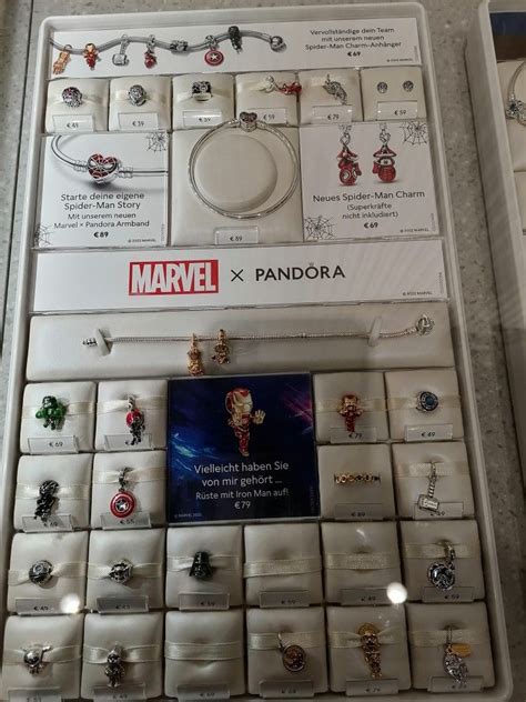 Pandora Marvel The Avengers Infinity Stones Ring Ring Man Made Kristal