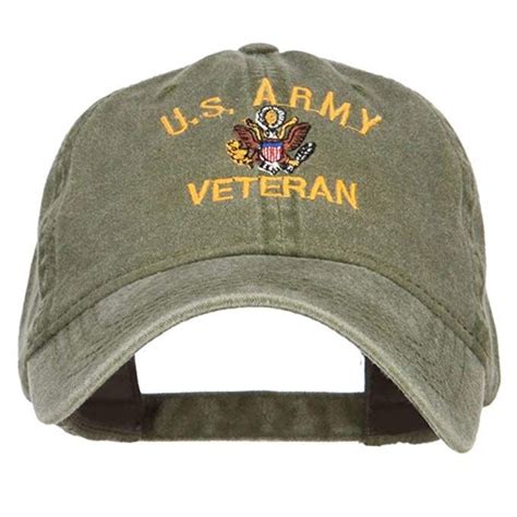 Us Army Veteran Military Embroidered Washed Cap Review