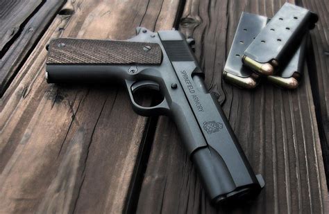 Download Weapons Springfield Armory Pistol Wallpaper By Ryann83
