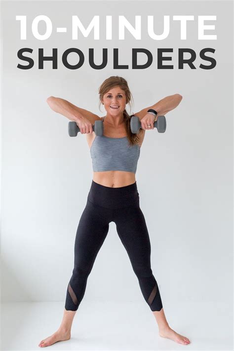 Dumbbell Shoulder Exercises For Women Nourish Move Love