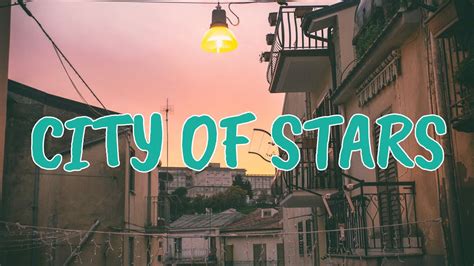 La La Land City Of Stars Lyric Youtube