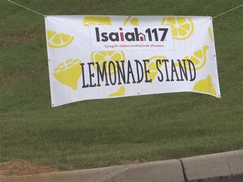 isaiah 117 house hosts lemonade stand challenge to raise awareness for foster care wate 6 on