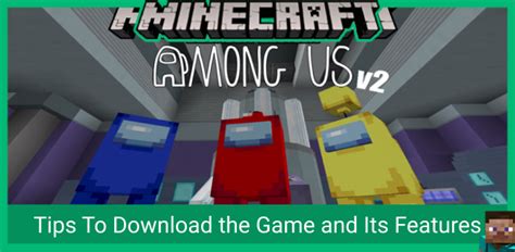 Minecraft players who love among us or would really like to try it, can actually play a minecraft version for free on a dedicated server, which is slowly gaining massive popularity. Map MCBE Among Us for Minecraft PE