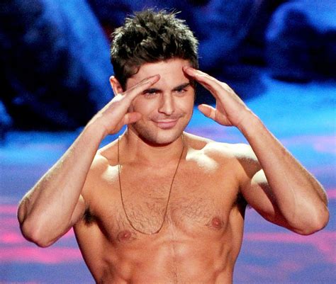 Zac Efron Topless The Stars Shirtless Moment Sparks Accusations Of Male Objectification And