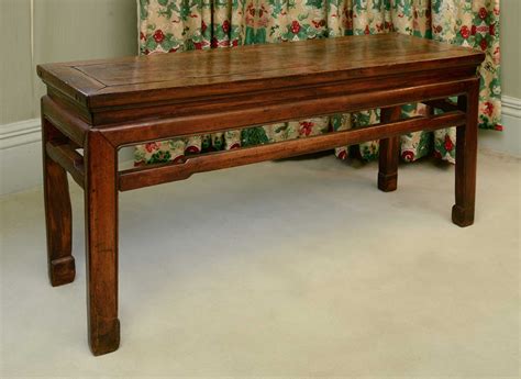 Lot 354 A Chinese Hardwood Low Occasional Table Or