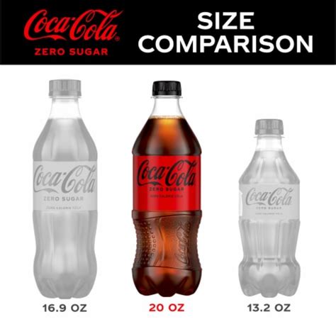 Coca Cola® Zero Sugar Soda Bottle 20 Fl Oz Kroger