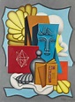 Jean Metzinger (1883-1956), Composition à la tête bleue | Christie's