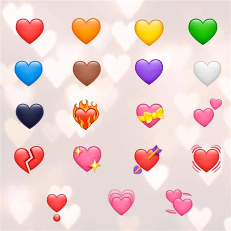 Total 101 Imagen Que Significan Los Colores De Los Emojis De Corazon