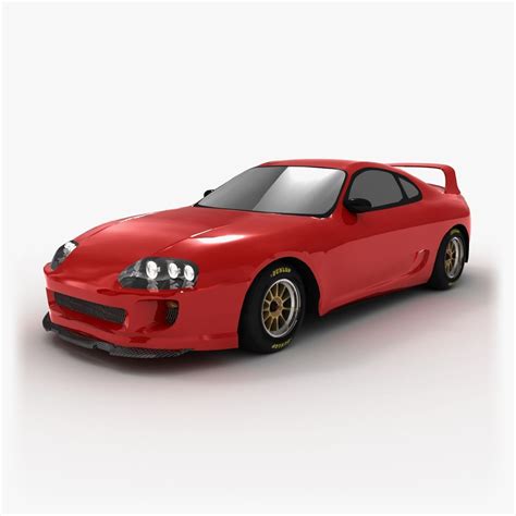 Toyota Supra 1999 3d Model 29 3ds Max Obj Free3d