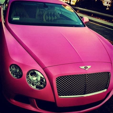 Ill Take It Pink Car Pink Bentley Girly Car