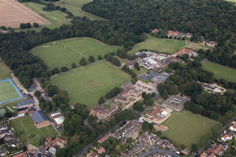 Greshams School In Holt Aerial Image Aerial Images Aerial Aerial View