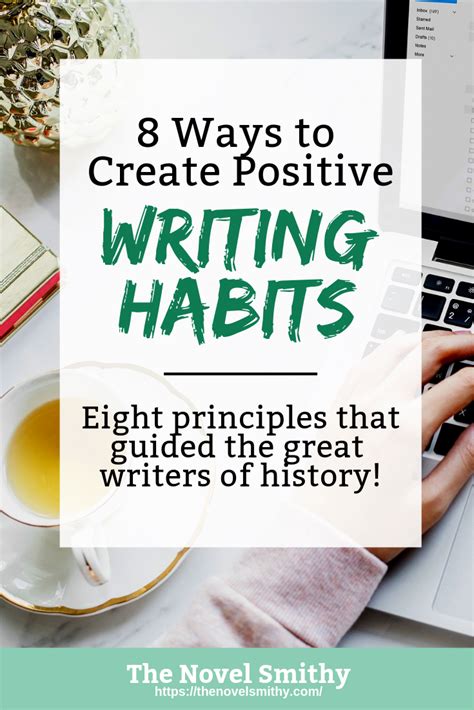 Habits Are The Foundation Of Any Healthy Writing Practicethese Habits