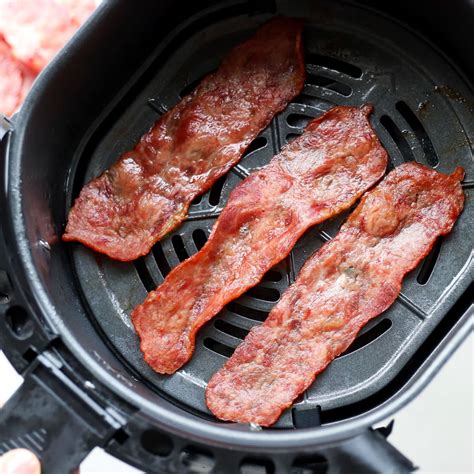 Crispy Air Fryer Turkey Bacon In 10 Minutes Cook At Home Mom