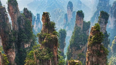 Zhangjiajie National Forest Park China Most Beautiful Spots