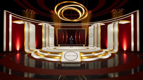 Virtual Stage Design Talent Show Behance