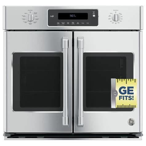 Cafe 30 In Smart Single Electric French Door Wall Oven Self Cleaning
