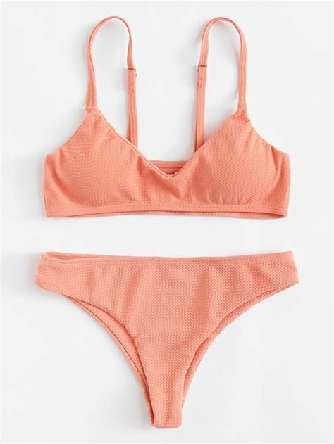 love the peach color trendy swimsuits bikini outfits womens swimsuits bikini