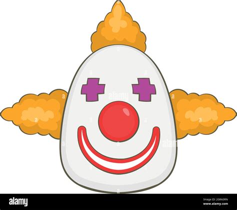 clown icon cartoon style stock vector image and art alamy