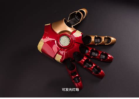 Iron man mk42 mk46 gloves palm fingers 3d printing cos props gloves handmade new. Iron Man 1:1 Armor MK42 Wearable Arm Glove Toy Model ...