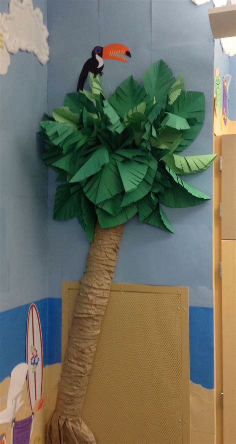 Pin By Jennifer Leonard On Bulletin Boards Paper Palm Tree School