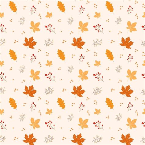 Premium Vector Autumn Backgrounds Patterns