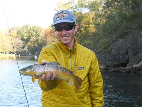 Brown Trout Fly Fishing Watauga River Tailwater Fishing Is On Fire