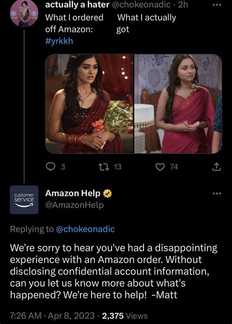 Abhira27 On Twitter Yrkkh Oh Man Even Amazon Replied 😂😂 I Cant Stop